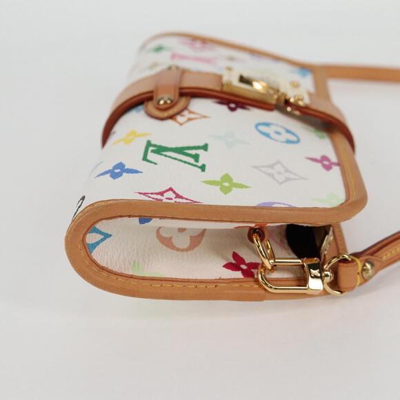 LOUIS VUITTON Multicolor Shirley Shoulder Bag White M40049 - Picture 4 of 16